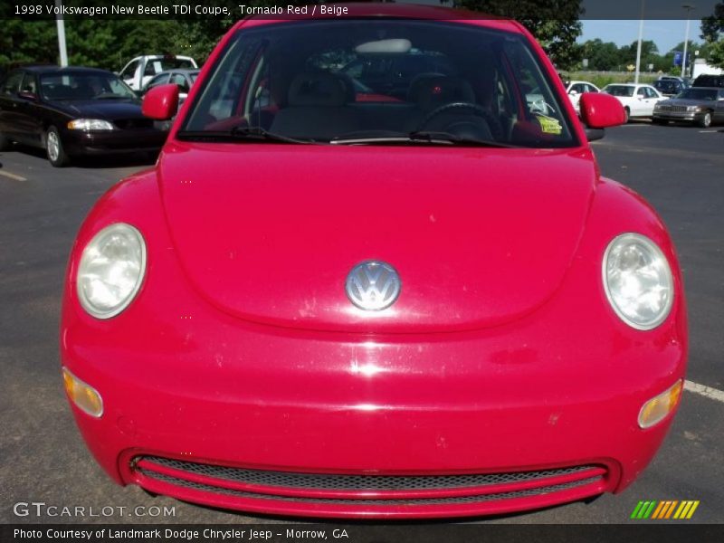 Tornado Red / Beige 1998 Volkswagen New Beetle TDI Coupe