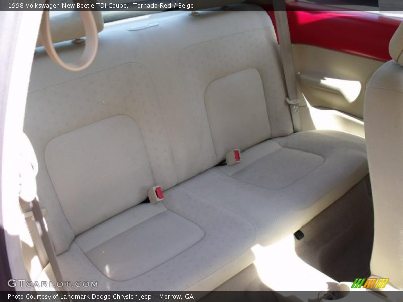 Tornado Red / Beige 1998 Volkswagen New Beetle TDI Coupe