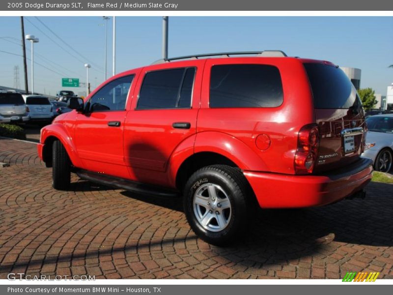 Flame Red / Medium Slate Gray 2005 Dodge Durango SLT