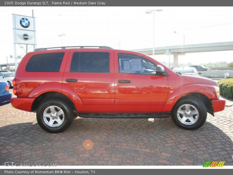 Flame Red / Medium Slate Gray 2005 Dodge Durango SLT