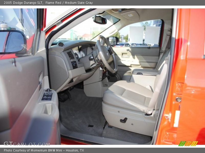 Flame Red / Medium Slate Gray 2005 Dodge Durango SLT