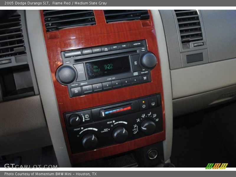 Flame Red / Medium Slate Gray 2005 Dodge Durango SLT