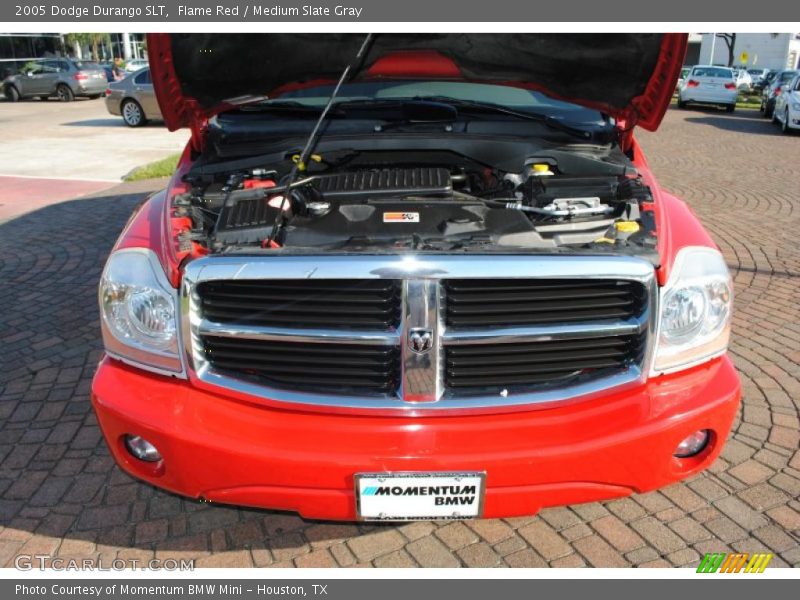 Flame Red / Medium Slate Gray 2005 Dodge Durango SLT