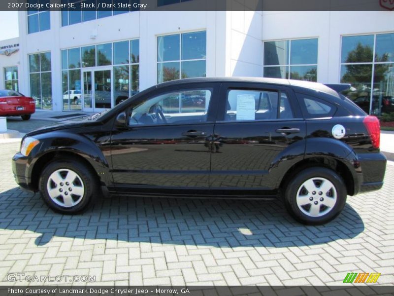 Black / Dark Slate Gray 2007 Dodge Caliber SE
