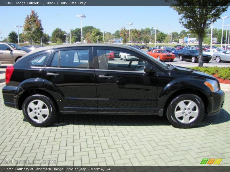Black / Dark Slate Gray 2007 Dodge Caliber SE