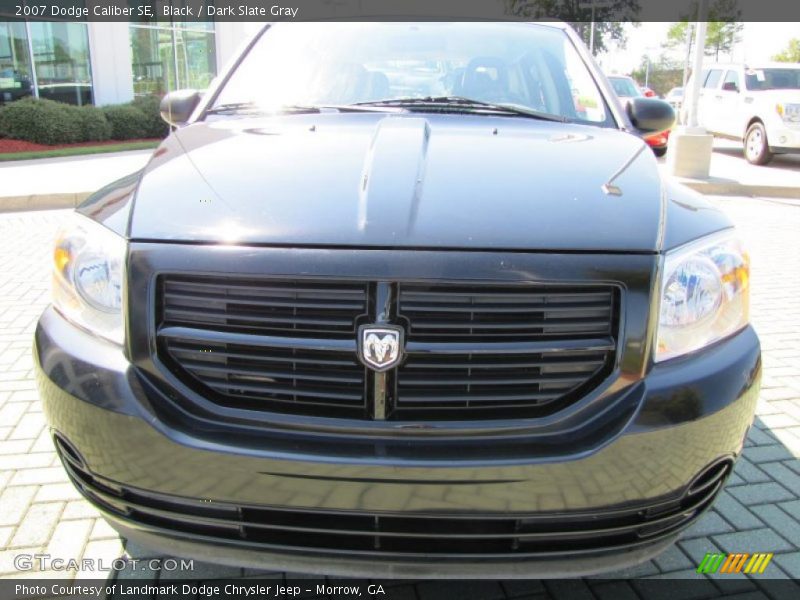 Black / Dark Slate Gray 2007 Dodge Caliber SE