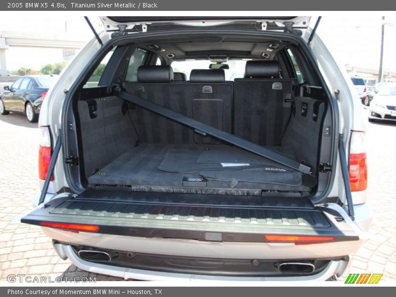 Titanium Silver Metallic / Black 2005 BMW X5 4.8is