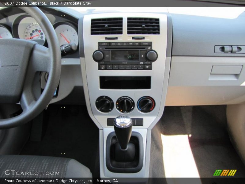 Black / Dark Slate Gray 2007 Dodge Caliber SE
