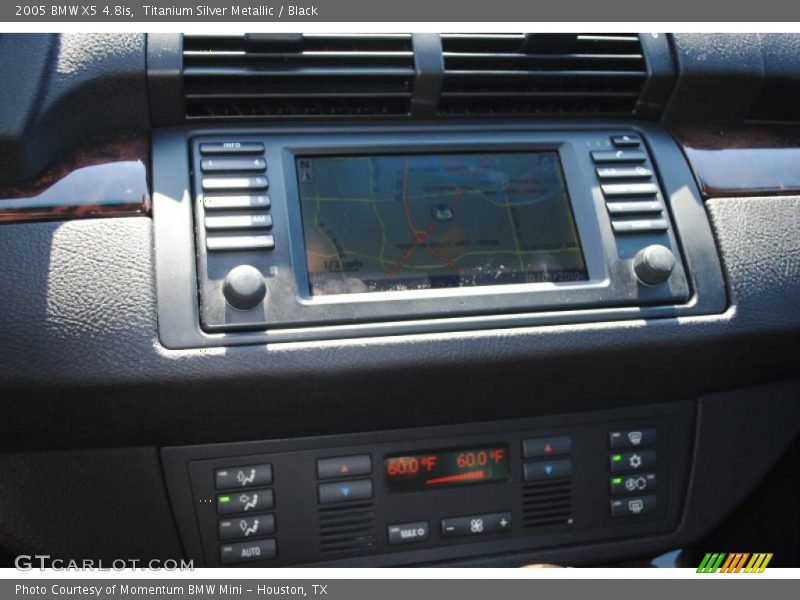 Titanium Silver Metallic / Black 2005 BMW X5 4.8is