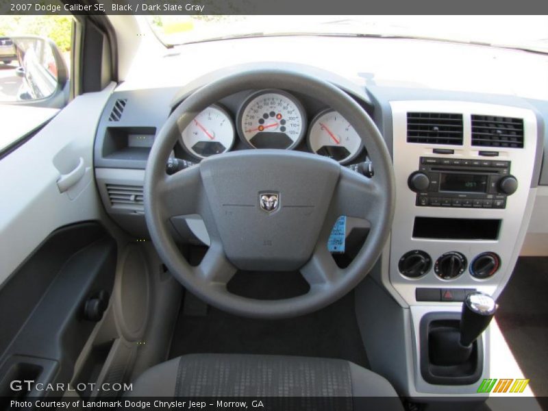 Black / Dark Slate Gray 2007 Dodge Caliber SE