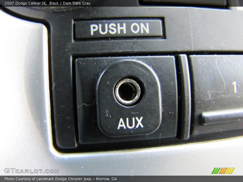 Black / Dark Slate Gray 2007 Dodge Caliber SE