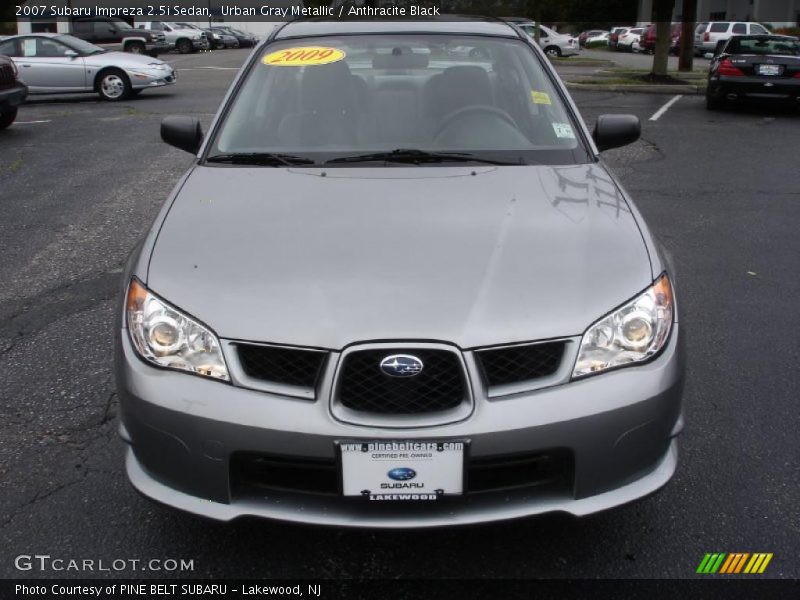 Urban Gray Metallic / Anthracite Black 2007 Subaru Impreza 2.5i Sedan
