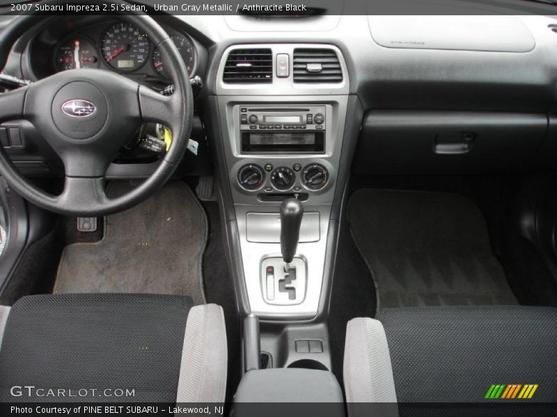 Urban Gray Metallic / Anthracite Black 2007 Subaru Impreza 2.5i Sedan