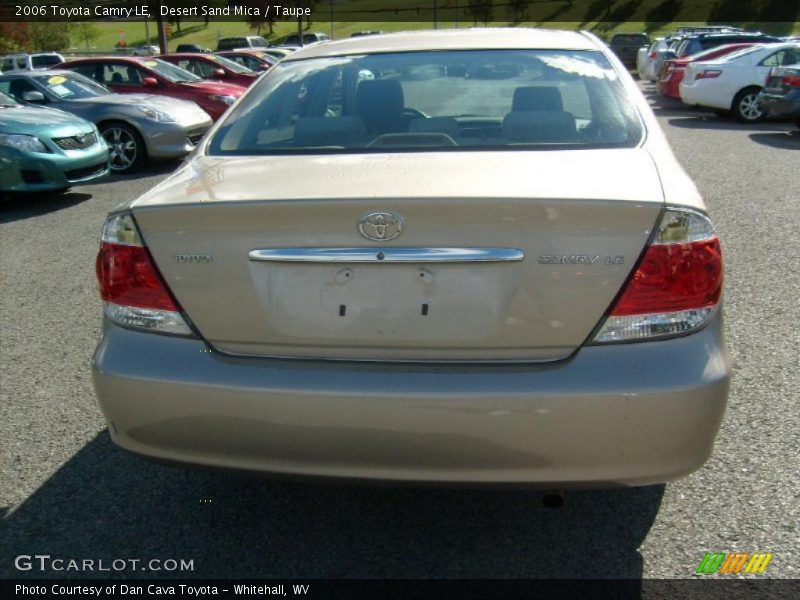 Desert Sand Mica / Taupe 2006 Toyota Camry LE