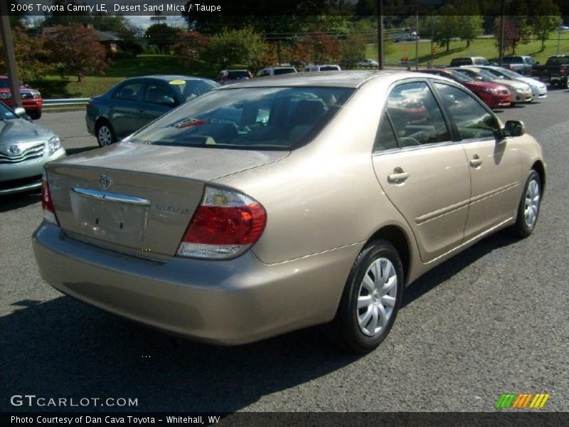 Desert Sand Mica / Taupe 2006 Toyota Camry LE