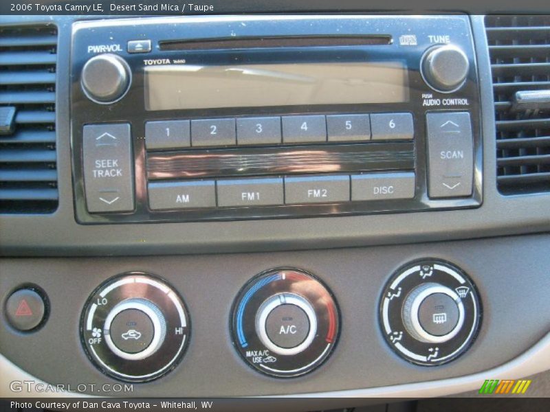 Desert Sand Mica / Taupe 2006 Toyota Camry LE