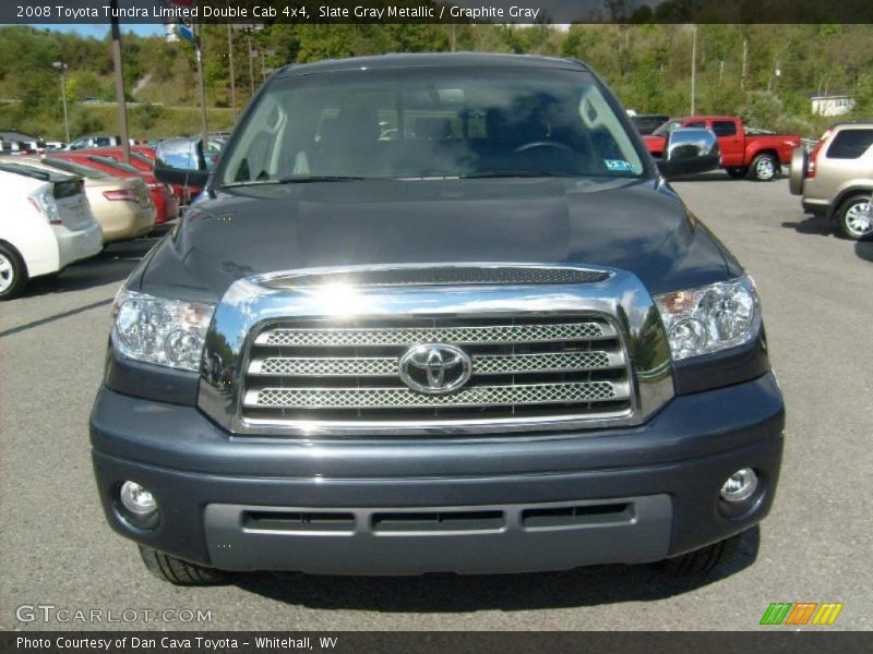 Slate Gray Metallic / Graphite Gray 2008 Toyota Tundra Limited Double Cab 4x4