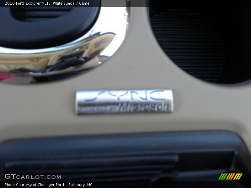 White Suede / Camel 2010 Ford Explorer XLT