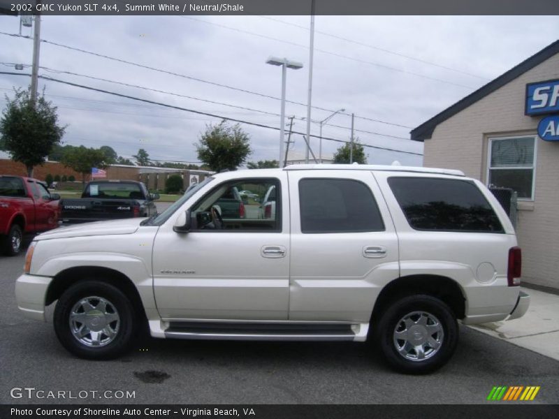 Summit White / Neutral/Shale 2002 GMC Yukon SLT 4x4
