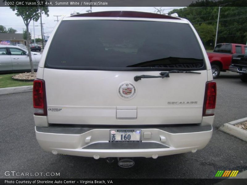 Summit White / Neutral/Shale 2002 GMC Yukon SLT 4x4