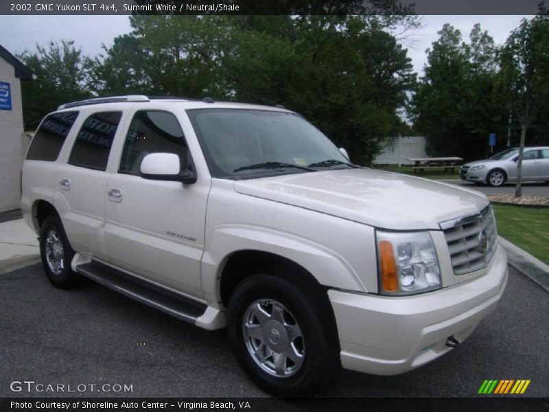 Summit White / Neutral/Shale 2002 GMC Yukon SLT 4x4