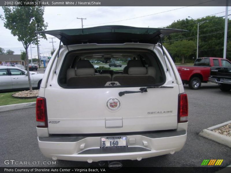 Summit White / Neutral/Shale 2002 GMC Yukon SLT 4x4