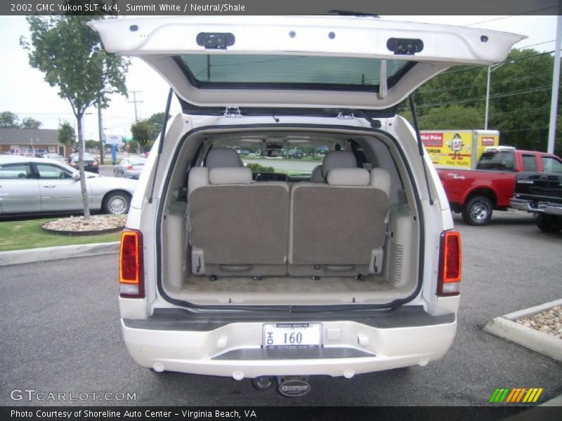 Summit White / Neutral/Shale 2002 GMC Yukon SLT 4x4