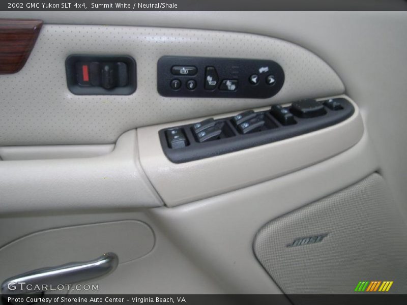 Summit White / Neutral/Shale 2002 GMC Yukon SLT 4x4