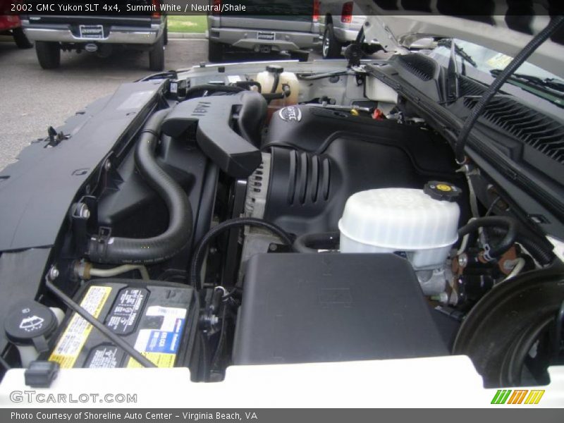 Summit White / Neutral/Shale 2002 GMC Yukon SLT 4x4