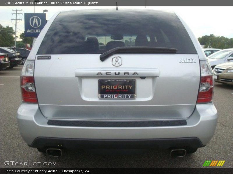 Billet Silver Metallic / Quartz 2006 Acura MDX Touring