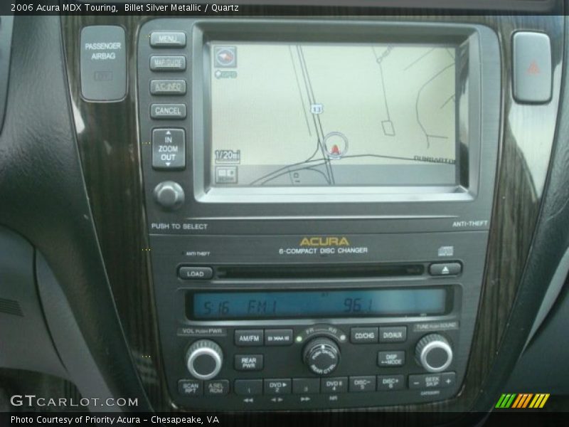 Billet Silver Metallic / Quartz 2006 Acura MDX Touring