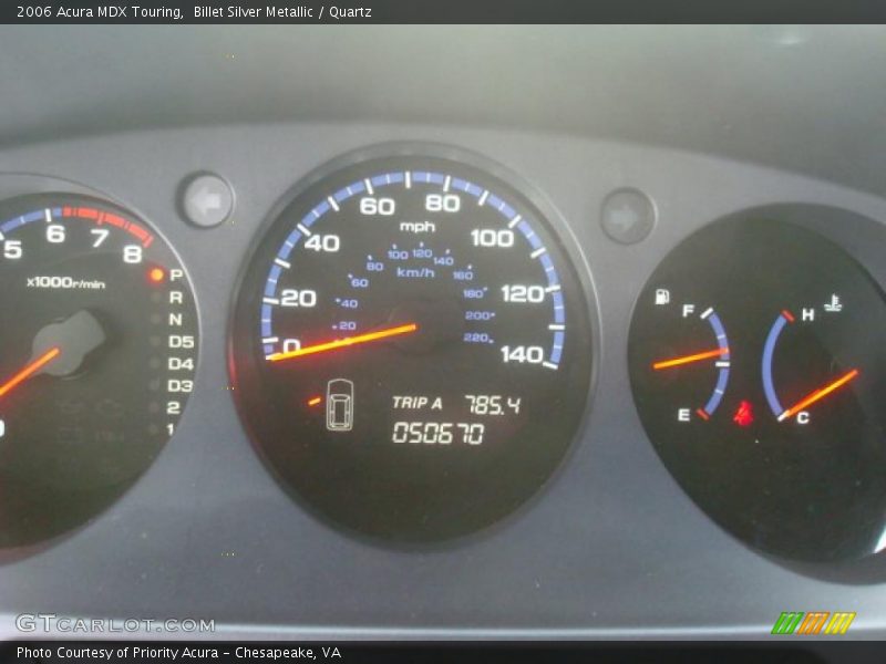 Billet Silver Metallic / Quartz 2006 Acura MDX Touring