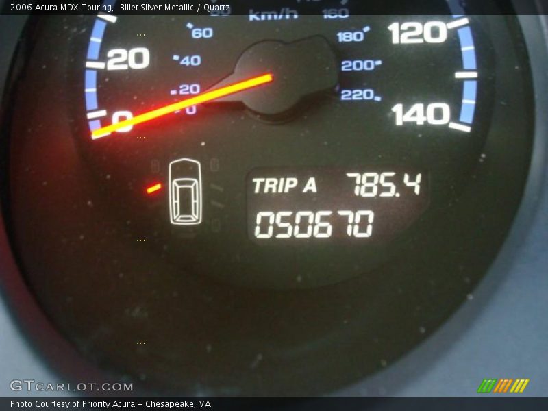 Billet Silver Metallic / Quartz 2006 Acura MDX Touring