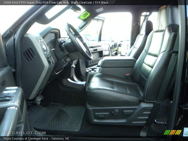 Black Clearcoat / FX4 Black 2009 Ford F350 Super Duty FX4 Crew Cab 4x4