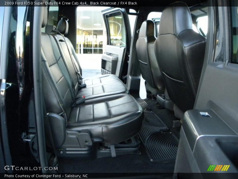 Black Clearcoat / FX4 Black 2009 Ford F350 Super Duty FX4 Crew Cab 4x4