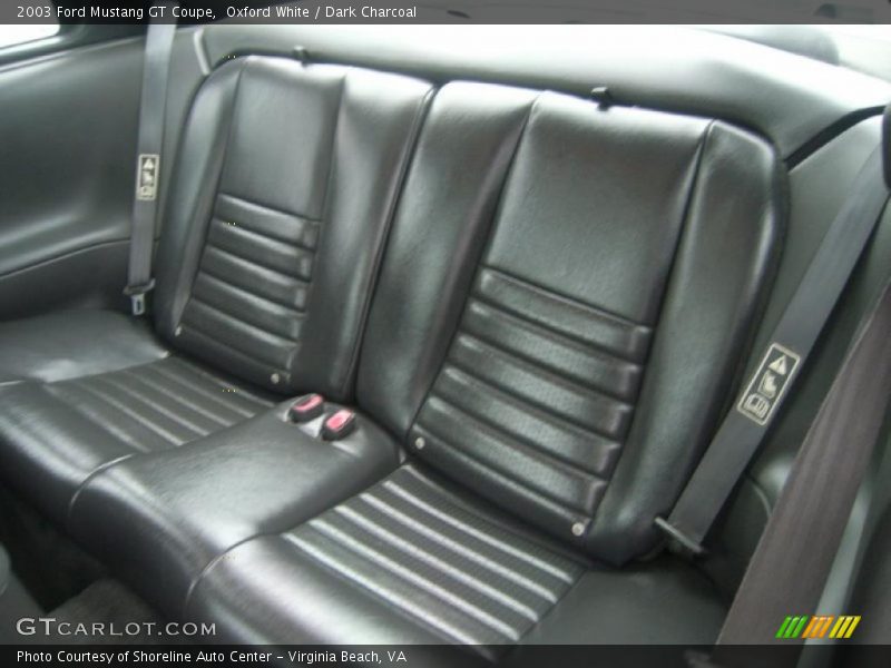 Oxford White / Dark Charcoal 2003 Ford Mustang GT Coupe