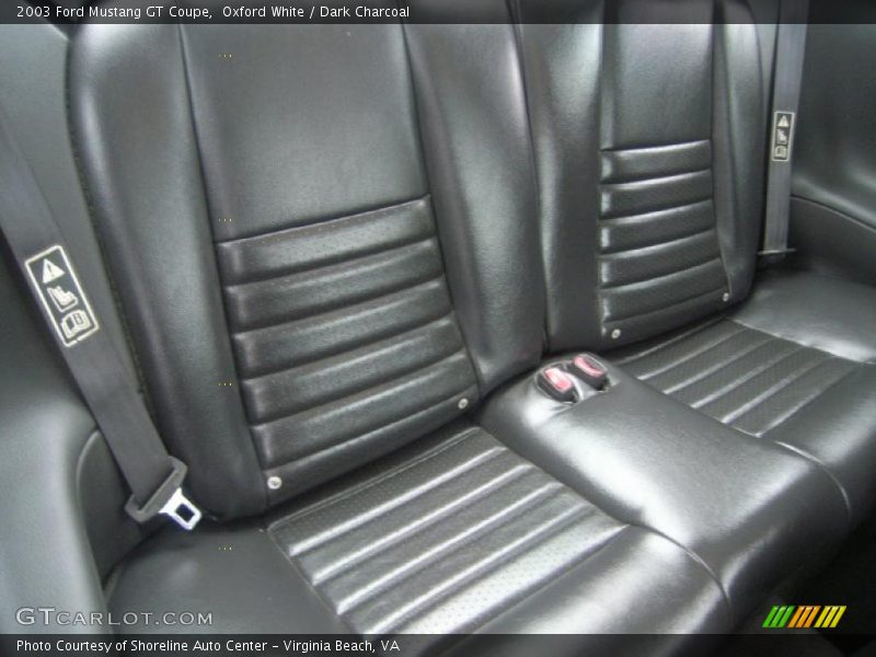 Oxford White / Dark Charcoal 2003 Ford Mustang GT Coupe
