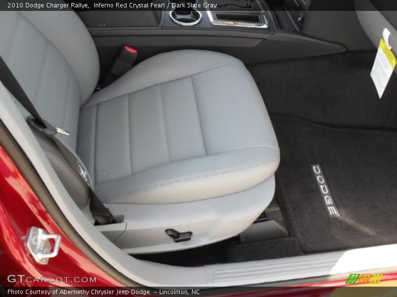 Inferno Red Crystal Pearl / Dark Slate Gray 2010 Dodge Charger Rallye