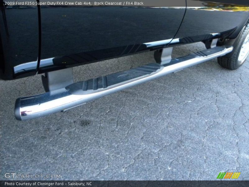 Black Clearcoat / FX4 Black 2009 Ford F350 Super Duty FX4 Crew Cab 4x4
