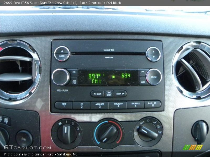 Black Clearcoat / FX4 Black 2009 Ford F350 Super Duty FX4 Crew Cab 4x4