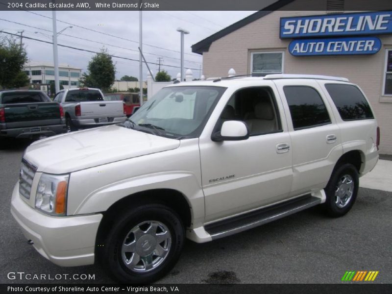 White Diamond / Shale 2004 Cadillac Escalade AWD