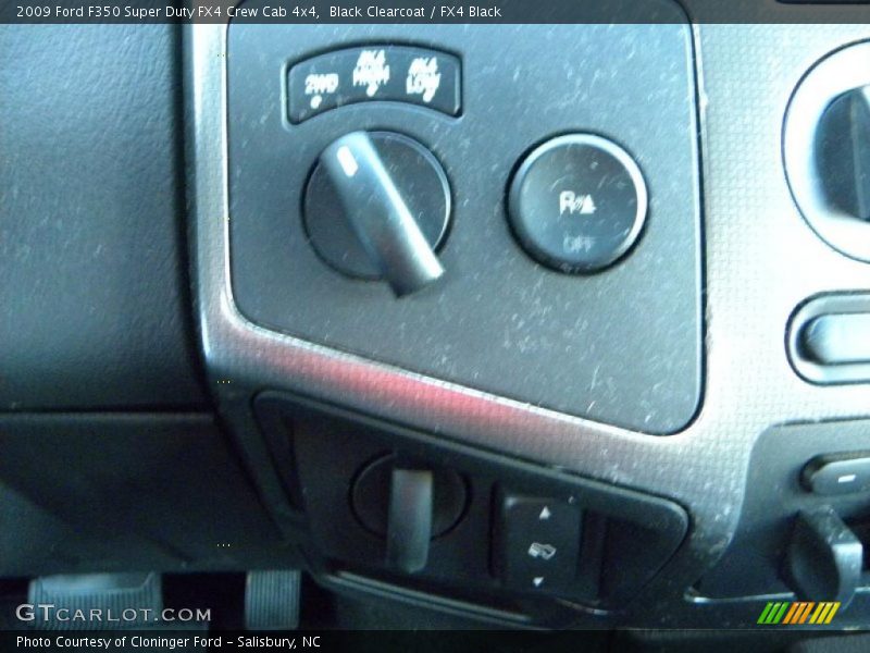 Black Clearcoat / FX4 Black 2009 Ford F350 Super Duty FX4 Crew Cab 4x4