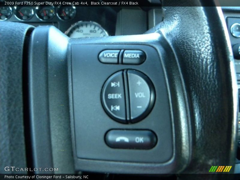 Black Clearcoat / FX4 Black 2009 Ford F350 Super Duty FX4 Crew Cab 4x4