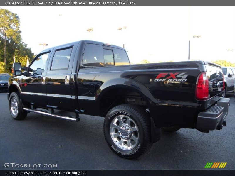 Black Clearcoat / FX4 Black 2009 Ford F350 Super Duty FX4 Crew Cab 4x4