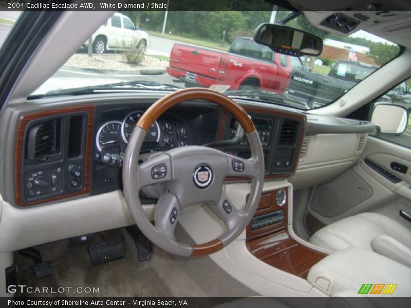 White Diamond / Shale 2004 Cadillac Escalade AWD