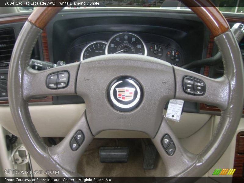White Diamond / Shale 2004 Cadillac Escalade AWD