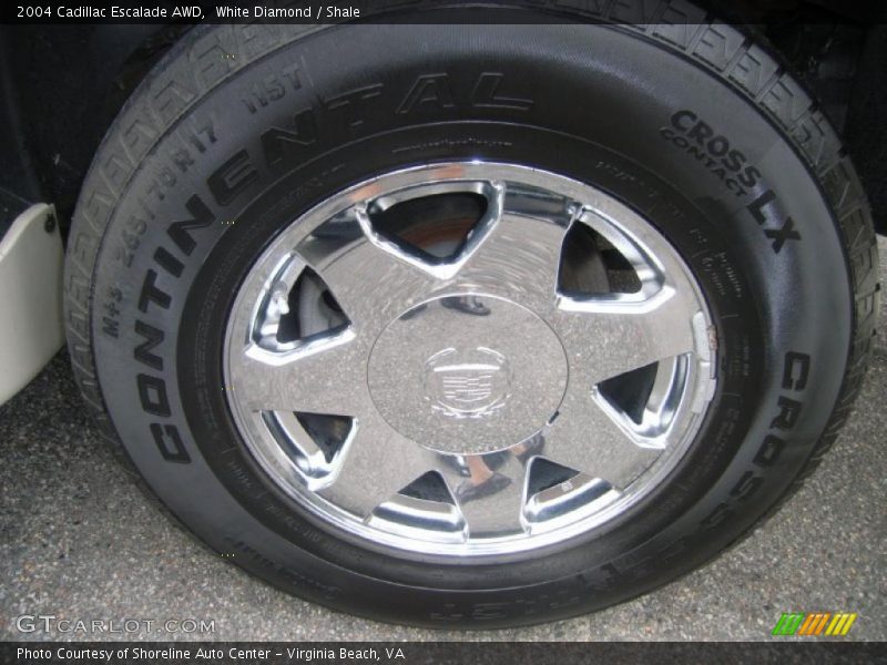 White Diamond / Shale 2004 Cadillac Escalade AWD