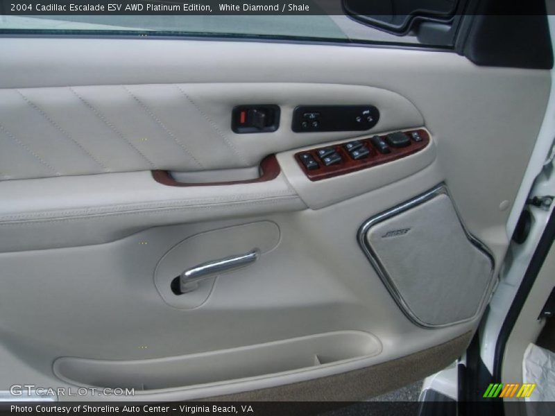 White Diamond / Shale 2004 Cadillac Escalade ESV AWD Platinum Edition