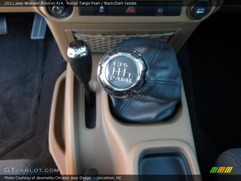  2011 Wrangler Rubicon 4x4 6 Speed Manual Shifter