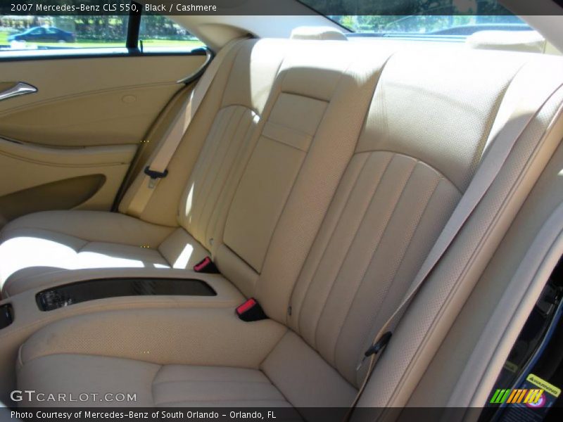Black / Cashmere 2007 Mercedes-Benz CLS 550